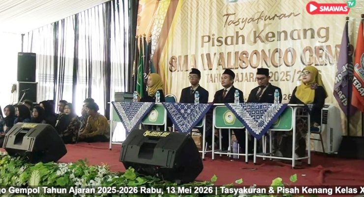 Tasyakuran dan Pisah Kenang Kelas XII SMA Walisongo Gempol