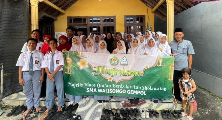Maqbulatan SMA Walisongo Gempol Khataman Keliling Kelas X-3